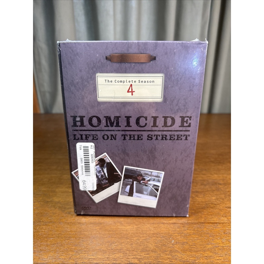 Homicide: Life on the Street - Complete Fourth Season 4 (DVD, 2004, 6-Disc Set) - Picture 1 of 6